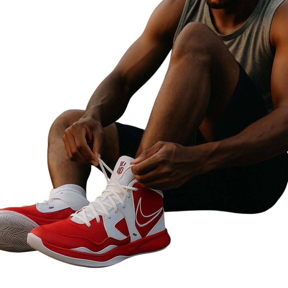 Nike Kyrie Infinity TB University Red White Basketball Sneakers Shoes Size 12.